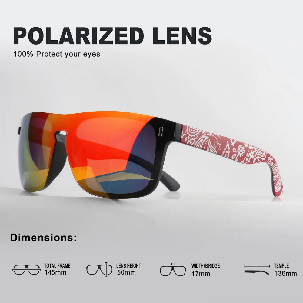 Gafas de Sol Deportivas Panorámicas sin Marco