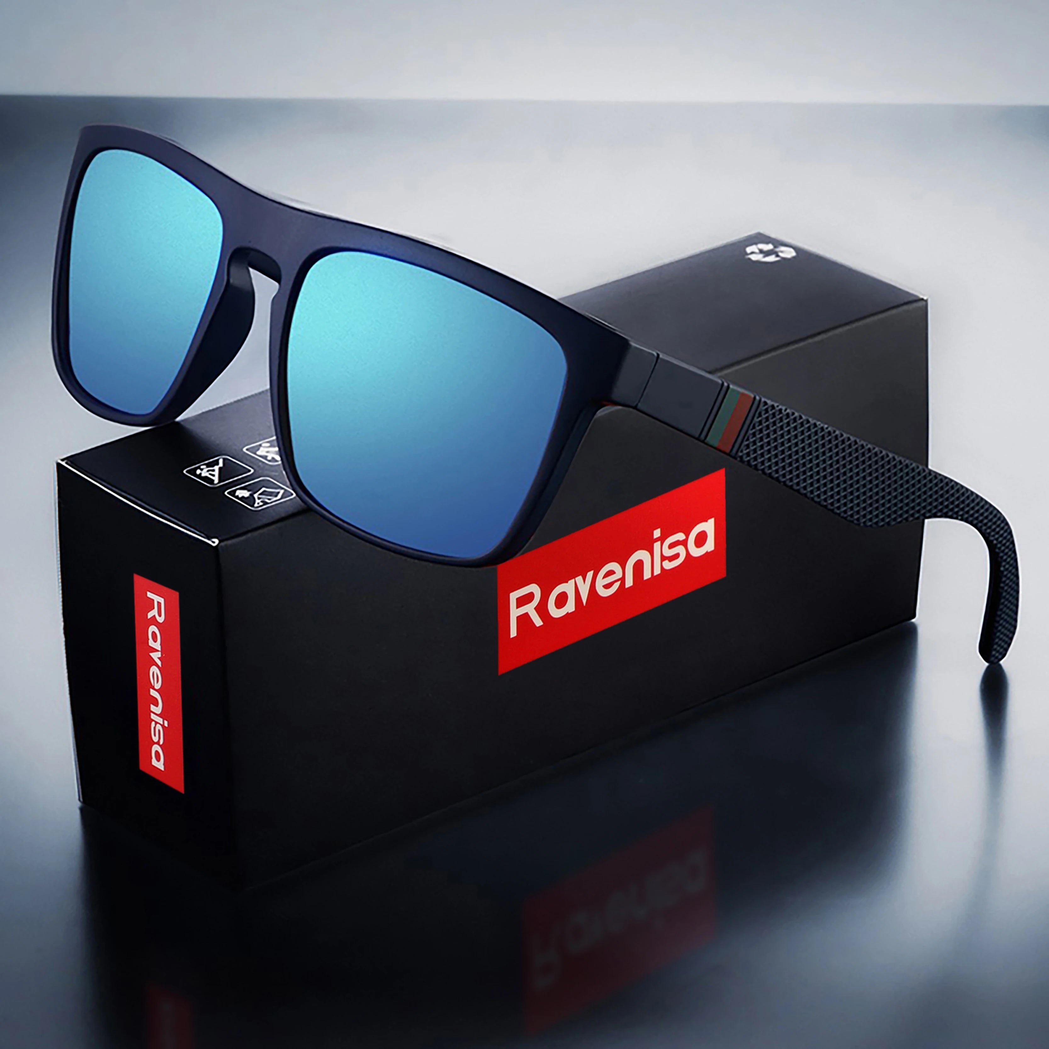 Gafas de Sol Polarizadas Cuadradas Retro UV400