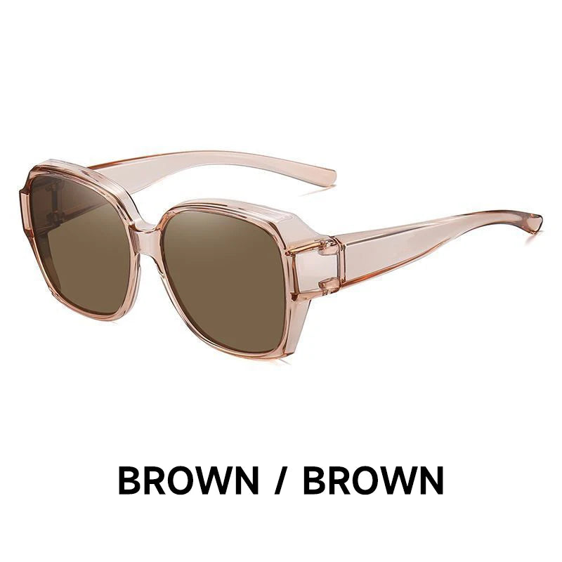 Gafas de Sol Polarizadas Sobrepuestas para Miopía