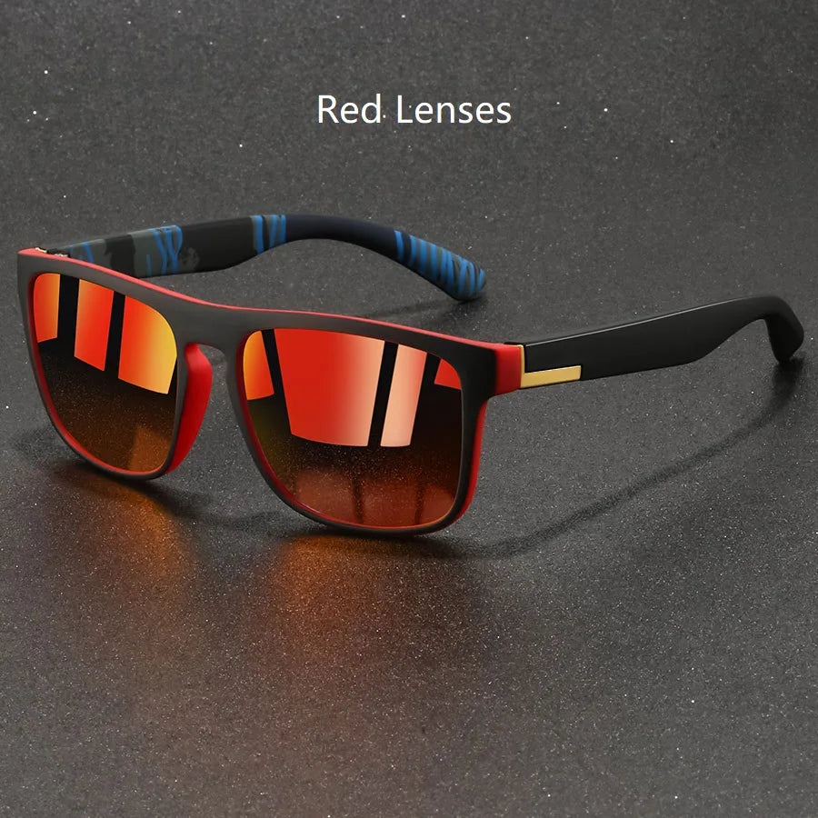 Gafas de Sol Cuadradas Antirreflejo Retro