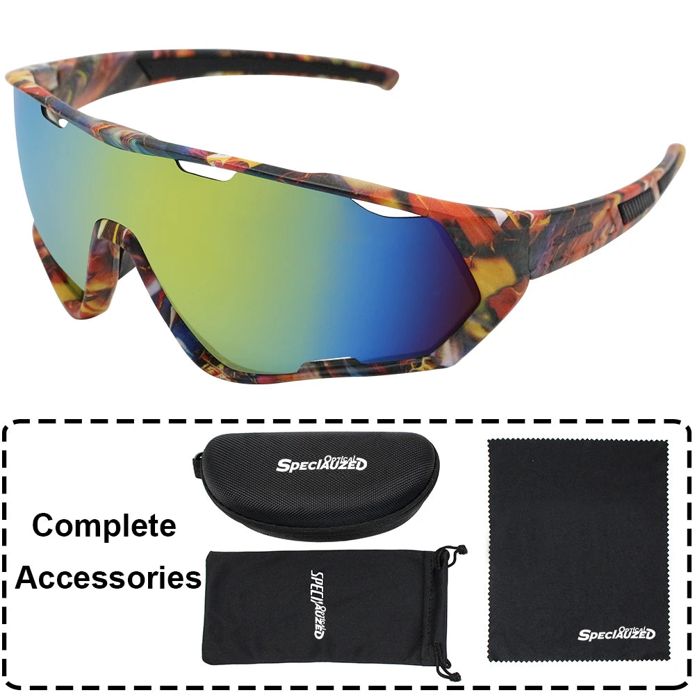Gafas Deportivas de Pantalla Ancha UV400