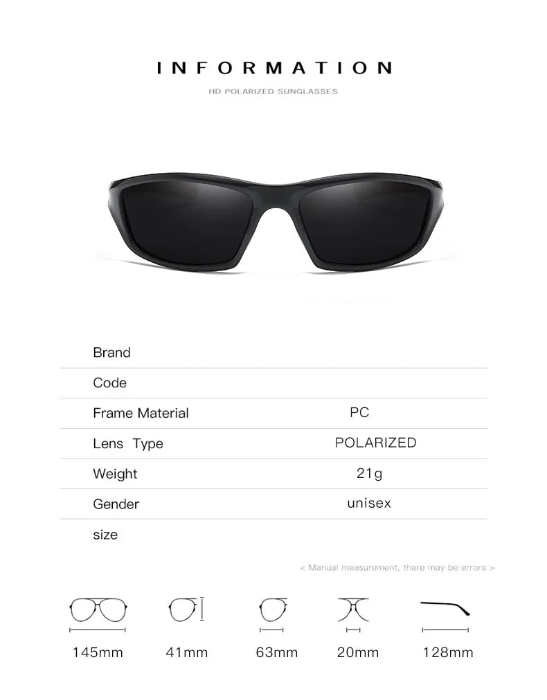 Gafas Deportivas Polarizadas Ciclismo y Running