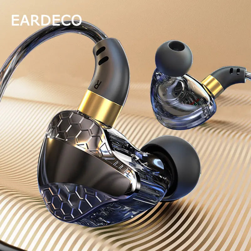 Audífonos In-Ear Cableados 3.5mm Eardeco con Micrófono