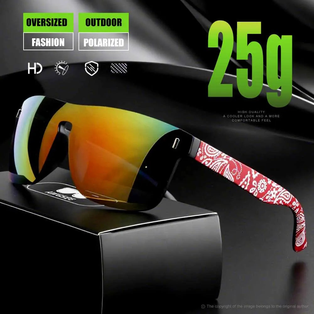 Gafas de Sol Deportivas Panorámicas sin Marco